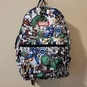 MARVEL COMICS AVENGERS 16" BACKPACK ALL-OVER PRINT